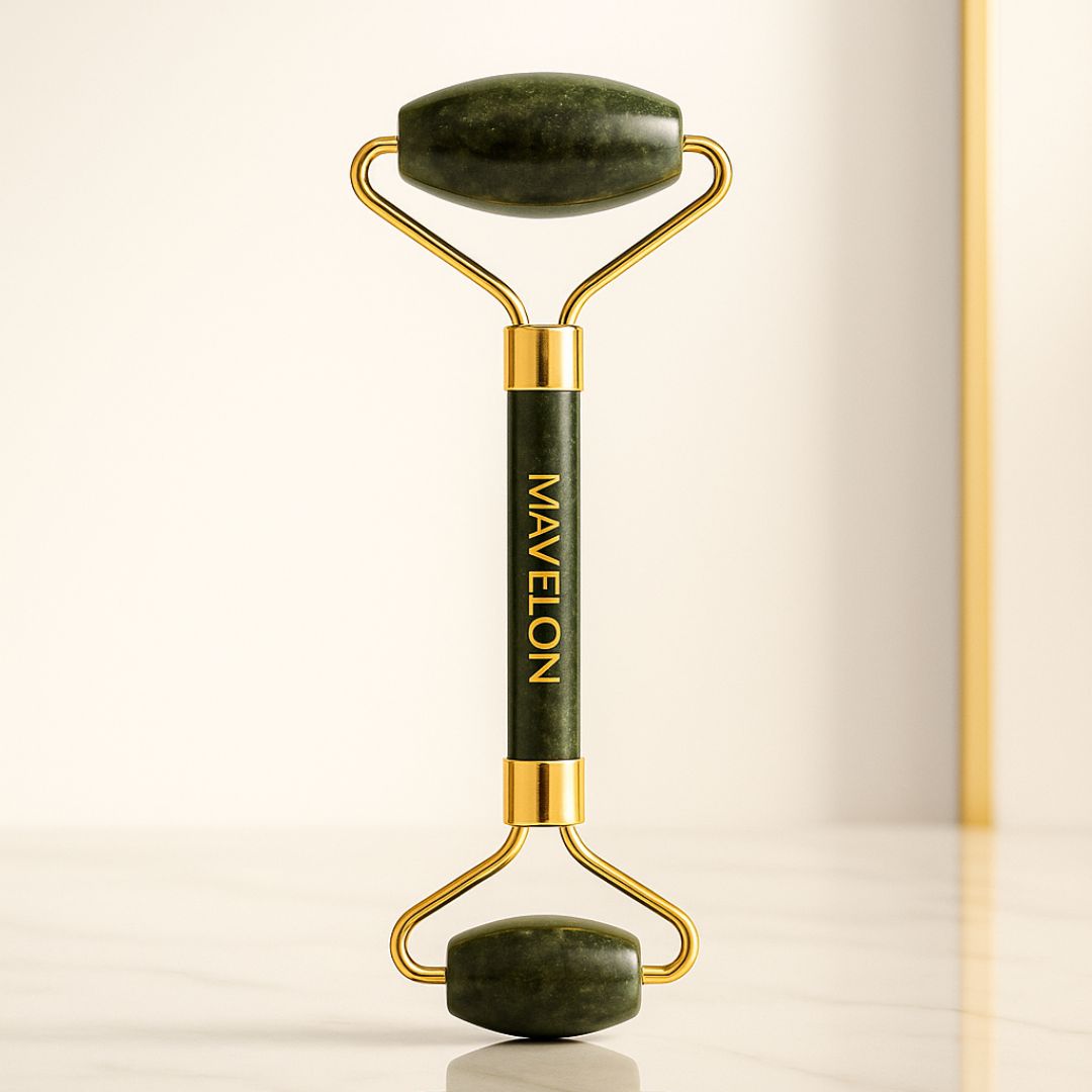 Mavelon Serenity Stone Jade Roller – premium skincare tool UK