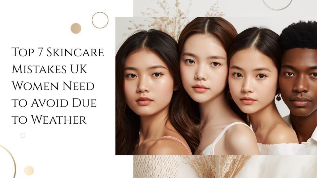 Top 7 skincare mistakes UK women make due to weather and how to fix them